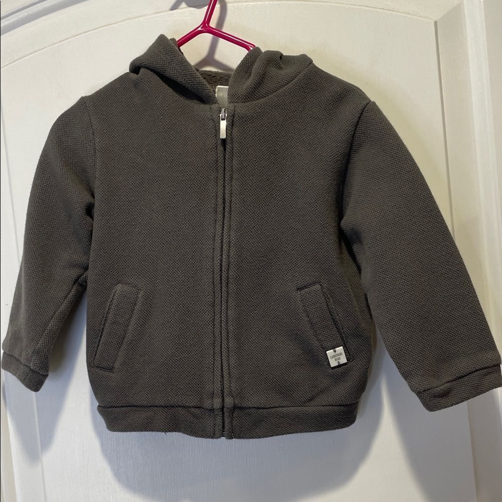 Carrement  Beau Cozy Kids' zip up Hoodie - Gray size 2/86